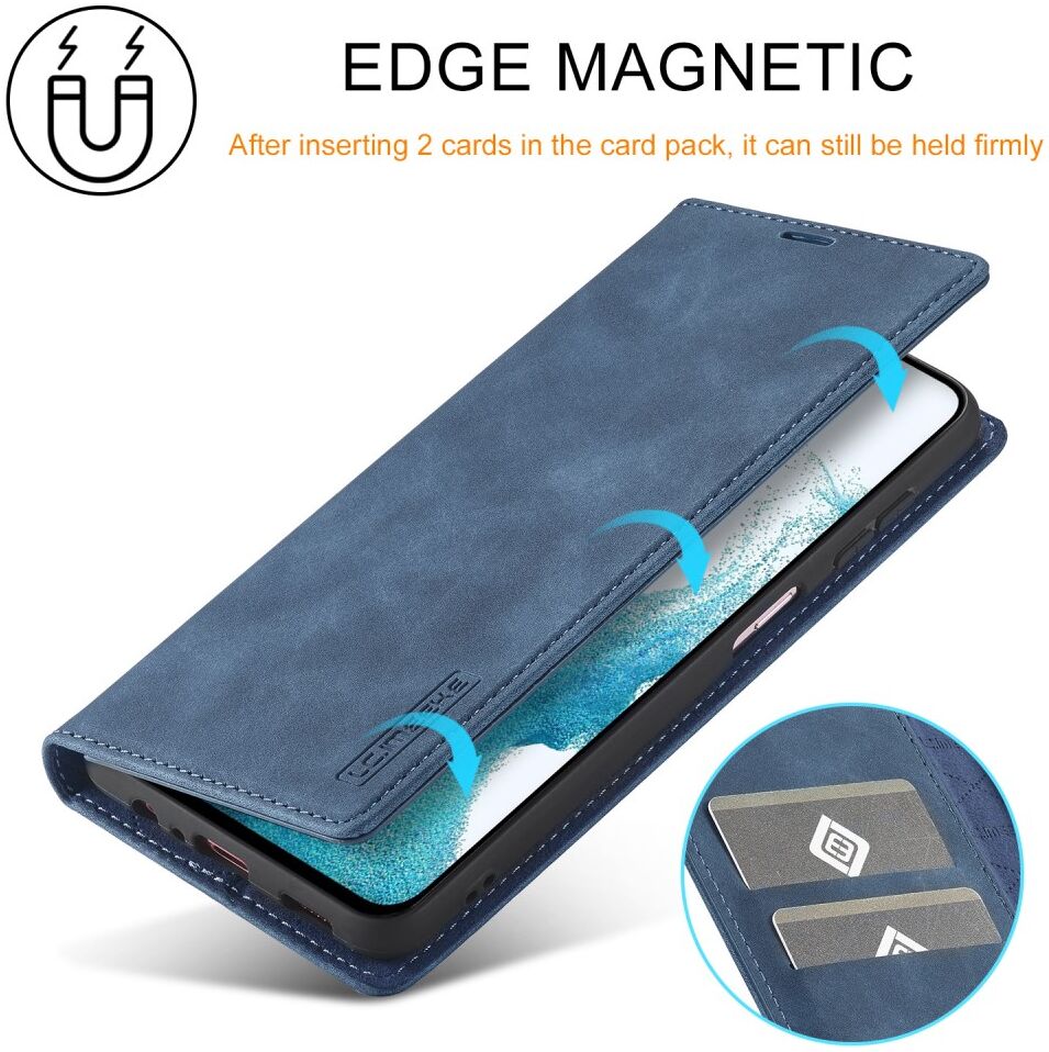 LC.IMEEKE Samsung Galaxy A34 Hoesje Wallet Book Case Blauw afbeelding 5