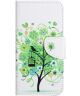 Xiaomi Redmi Note 12 Pro Plus Hoesje Portemonnee Book Case Boom Print