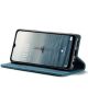 CaseMe 013 Samsung Galaxy A34 Hoesje Book Case met Pasjeshouder Blauw