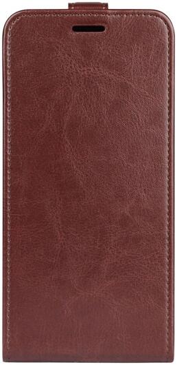 Motorola Moto G13/G23 Hoesje Verticale Flip Wallet Kunstleer Bruin afbeelding 8