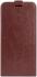 Motorola Moto G13/G23 Hoesje Verticale Flip Wallet Kunstleer Bruin afbeelding 8