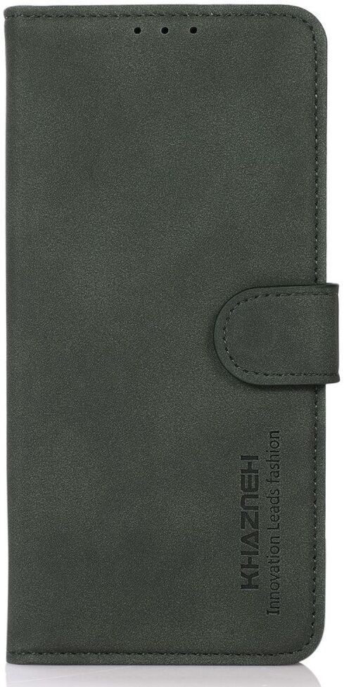 KHAZNEH Motorola Moto G53/G13/G23 Hoesje Retro Wallet Book Case Groen afbeelding 7