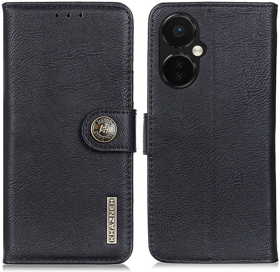 KHAZNEH OnePlus Nord CE 3 Lite Hoesje Portemonnee Book Case Zwart afbeelding 2