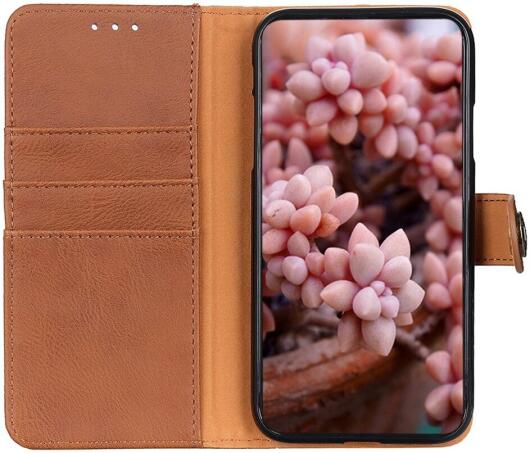 KHAZNEH OnePlus Nord CE 3 Lite Hoesje Portemonnee Book Case Bruin afbeelding 1