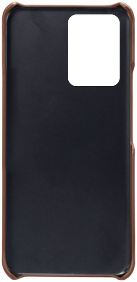 Xiaomi Redmi Note 12 Pro Plus Hoesje met Kaarthouder Back Cover Bruin afbeelding 4