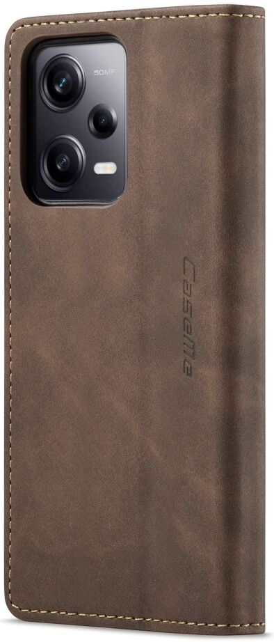 CaseMe 013 Xiaomi Redmi Note 12 Pro Plus Hoesje Book Case Coffee afbeelding 13