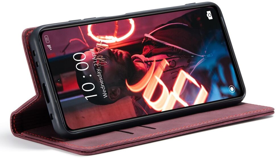 CaseMe 013 Xiaomi Redmi Note 12 Pro Plus Hoesje Book Case Rood afbeelding 11