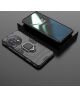 OnePlus 11 Hoesje met Magnetische Kickstand Ring Zwart