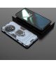 OnePlus 11 Hoesje met Magnetische Kickstand Ring Blauw