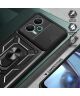 Xiaomi Redmi Note 12 5G/Poco X5 Hoesje Camera Slider Kickstand Zwart