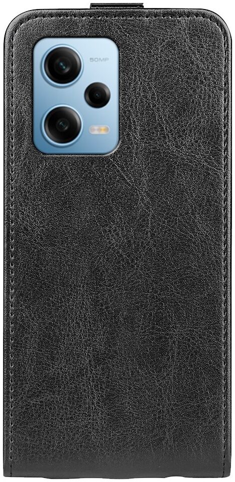 Xiaomi Redmi Note 12 Pro/Poco X5 Pro Hoesje Verticale Flip Zwart afbeelding 6