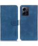KHAZNEH Xiaomi Redmi Note 12 Hoesje Wallet Book Case Blauw