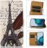Sony Xperia 10 V Hoesje Portemonnee Book Case Eiffeltoren Print afbeelding 5
