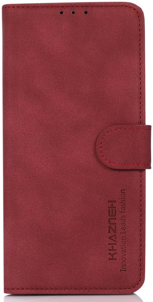 KHAZNEH Sony Xperia 10 V Hoesje Retro Wallet Book Case Rood afbeelding 7