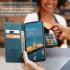 CaseMe 013 OnePlus 11 Hoesje Book Case met Pasjeshouder Blauw afbeelding 4