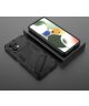 Xiaomi Redmi Note 12 Hoesje Shockproof Kickstand Back Cover Zwart