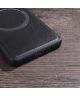 Sony Xperia 1 V Hoesje MagSafe Kunstleer Back Cover Zwart