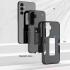 Samsung Galaxy A54 Hoesje Kickstand Back Cover met Magneet Zwart afbeelding 4