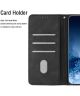 Xiaomi Redmi Note 12 Hoesje Bloemen Print Wallet Book Case Zwart