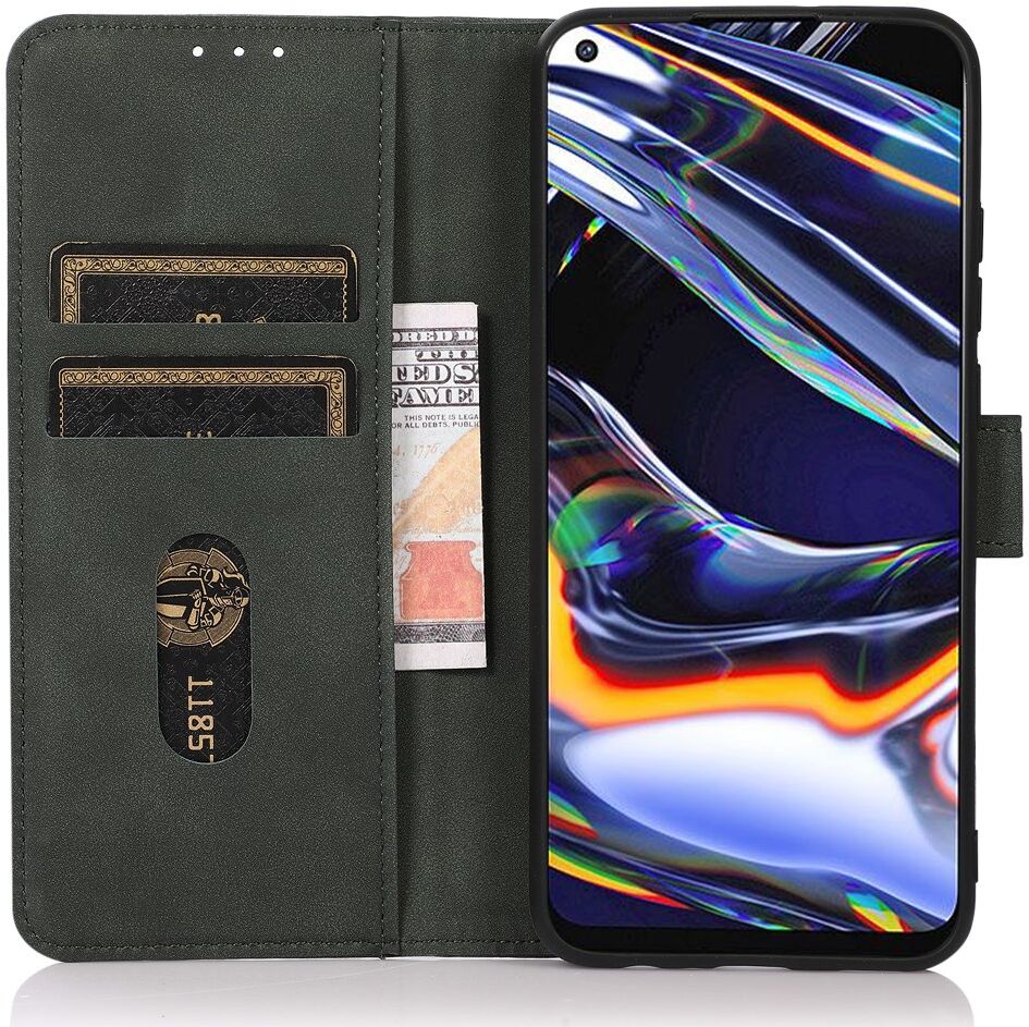 KHAZNEH Google Pixel 8 Hoesje Kunstleer Wallet Book Case Groen afbeelding 1