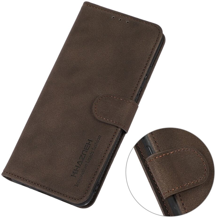 KHAZNEH Google Pixel 8 Hoesje Kunstleer Wallet Book Case Bruin afbeelding 5