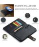 DG Ming Samsung Galaxy A34 Hoesje Retro Wallet Book Case Zwart