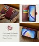 DG Ming Samsung Galaxy A34 Hoesje Retro Wallet Book Case Rood