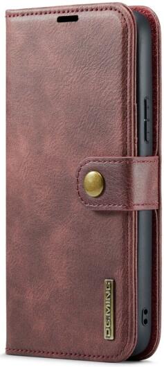 DG Ming Samsung Galaxy A34 Hoesje Retro Wallet Book Case Rood afbeelding 8