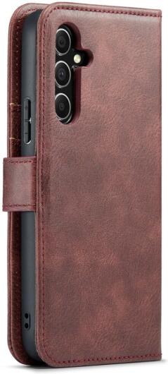 DG Ming Samsung Galaxy A34 Hoesje Retro Wallet Book Case Rood afbeelding 9