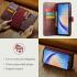 DG Ming Samsung Galaxy A34 Hoesje Retro Wallet Book Case Rood afbeelding 5