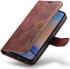DG Ming Samsung Galaxy A34 Hoesje Retro Wallet Book Case Rood afbeelding 7