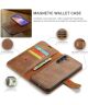 DG Ming Samsung Galaxy A54 Hoesje Retro Wallet Book Case Bruin