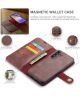 DG Ming Samsung Galaxy A54 Hoesje Retro Wallet Book Case Rood