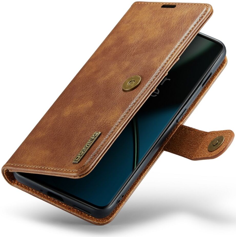 DG Ming OnePlus 11 Hoesje Retro Wallet Book Case Bruin afbeelding 7