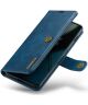 DG Ming OnePlus 11 Hoesje Retro Wallet Book Case Blauw