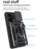 Xiaomi Redmi Note 12 Pro Plus Hoesje Camera Slider Kickstand Zwart
