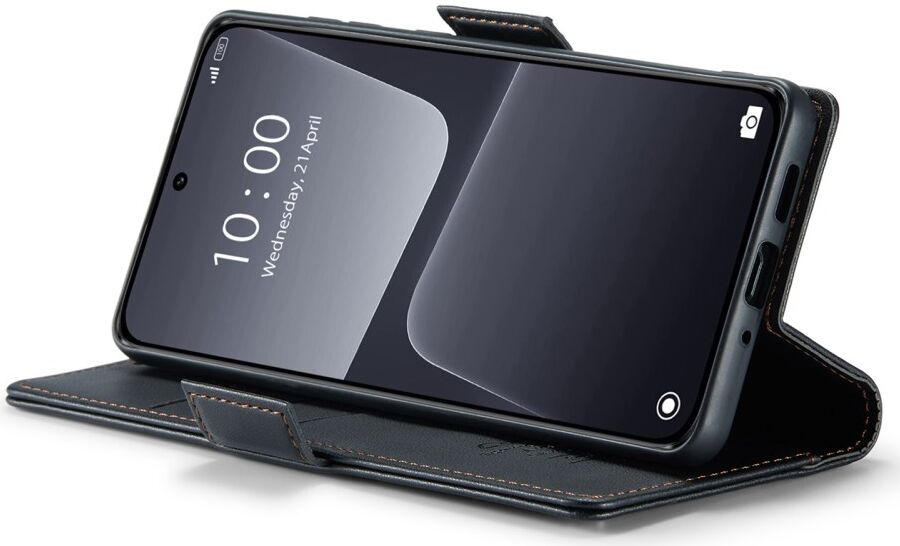 CaseMe 023 Xiaomi 13 Hoesje Portemonnee Book Case Zwart afbeelding 16