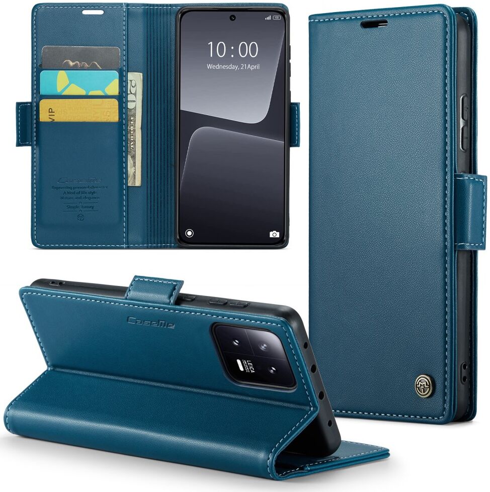 CaseMe 023 Xiaomi 13 Hoesje Portemonnee Book Case Blauw afbeelding 14