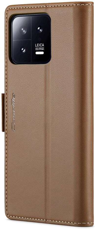 CaseMe 023 Xiaomi 13 Hoesje Portemonnee Book Case Bruin afbeelding 15