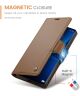 CaseMe 023 Xiaomi 13 Pro Hoesje Portemonnee Book Case Bruin