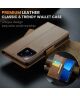 CaseMe 023 Xiaomi 13 Pro Hoesje Portemonnee Book Case Bruin