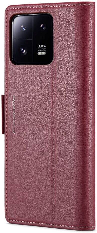 CaseMe 023 Xiaomi 13 Pro Hoesje Portemonnee Book Case Rood afbeelding 14