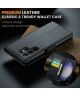 CaseMe 023 Samsung Galaxy S23 Ultra Hoesje Book Case Zwart