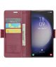 CaseMe 023 Samsung Galaxy S23 Ultra Hoesje Book Case Rood