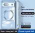 Google Pixel 7a Hoesje MagSafe Back Cover TPU Transparant/Zwart afbeelding 3