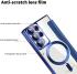 Samsung Galaxy S22 Ultra Hoesje MagSafe RFID Pasjeshouder Blauw afbeelding 7