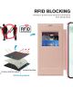 Samsung Galaxy S22 Ultra Hoesje MagSafe RFID Pasjeshouder Roze