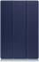 Samsung Galaxy Tab S8 Ultra Hoes Tri-Fold Book Case Standaard Blauw afbeelding 10