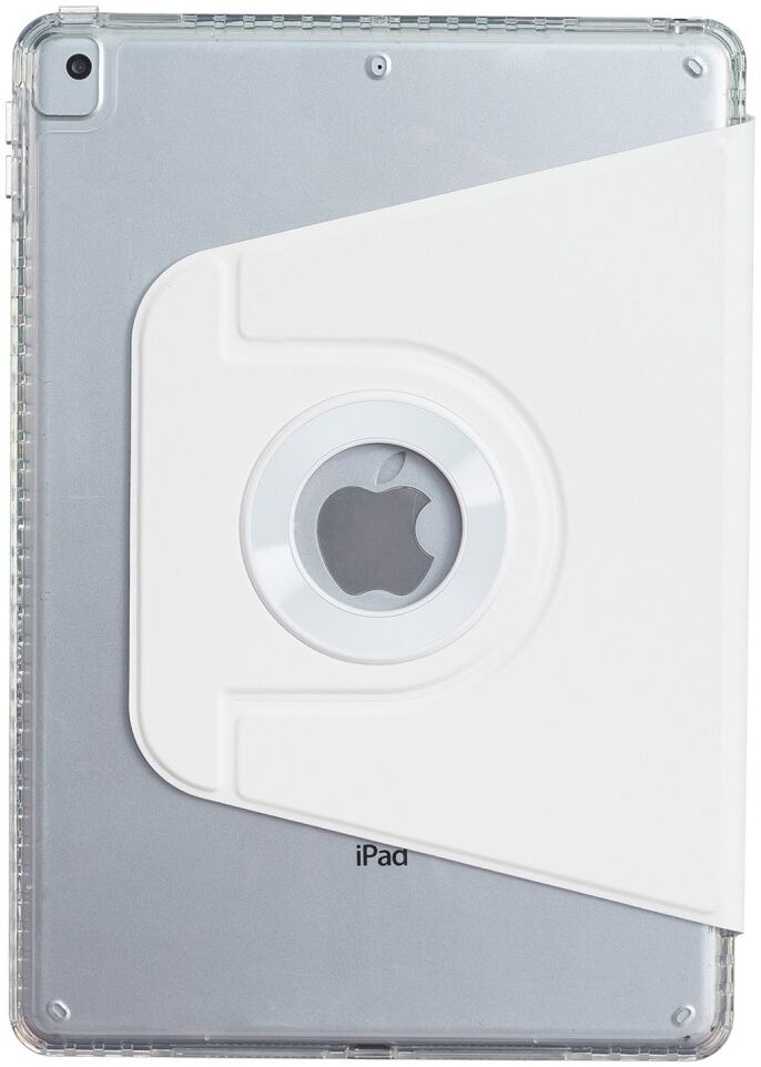 Apple iPad 10.2/iPad Pro 10.5 Hoes Tri-Fold Book Case Kunstleer Wit afbeelding 9
