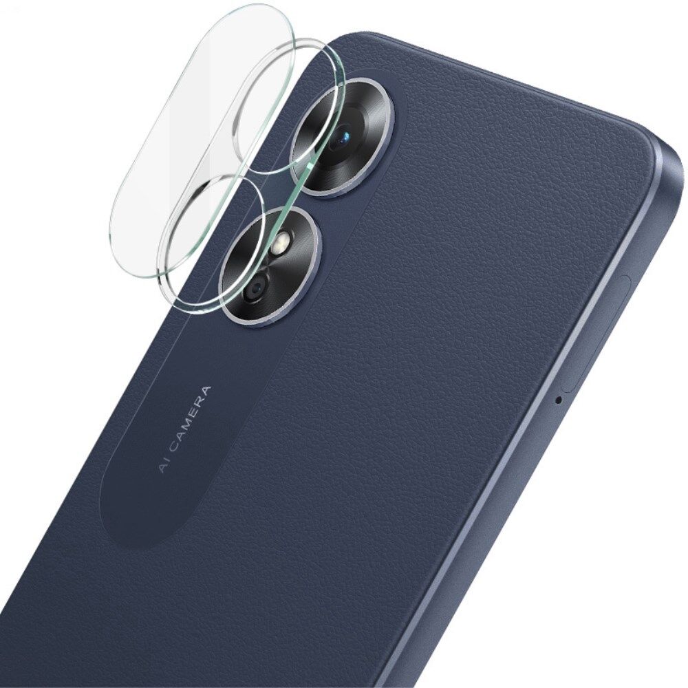 Imak Oppo A17 Camera Lens Protector + Lens Cap Clear afbeelding 1